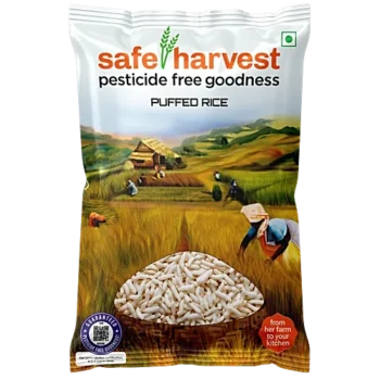 Safe Harvest Puffed RiceKadle Puri - Pesticide Free, 500 g