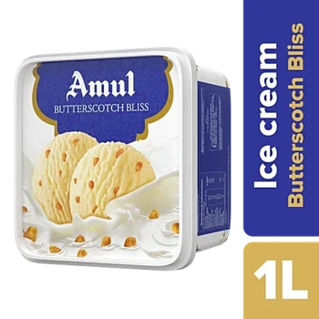 Amul Ice Cream - Butterscotch Bliss, 1 L Tub