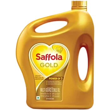 Saffola Gold Edible Oil, 1.82 kg Jar