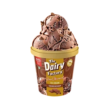 Kwality Wall's The Dairy Factory Chocochip Ice Cream, 700 ml