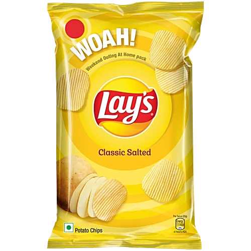 Lay's Classic Salted Potato Chips, 2 x 82 g Multipack - Image 3