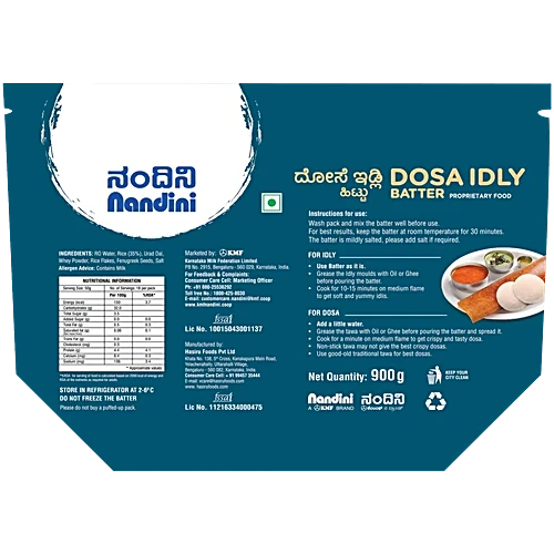 Nandini Dosa Batter - Whey Protein Based, 900 g - Image 2