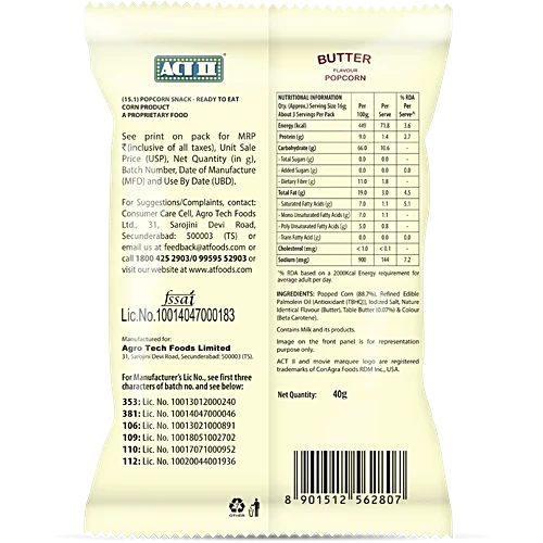 ACT II Butter Popcorn, 40 g - Image 2