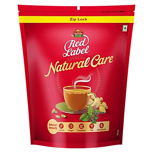 Red Label Natural Care Tea Chai Made With 5 Ayurvedic Herbs, 1 kg - Image 3