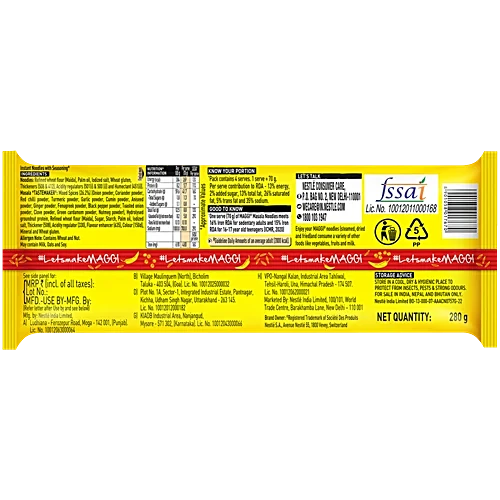 Maggi Instant Masala Noodles, 280 g - Image 3