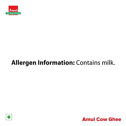 Amul Cow Ghee/Tuppa, 500 ml Pouch - Image 3