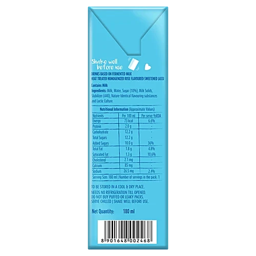 Mother Dairy Lassi - Sweet, 180 ml - Image 3