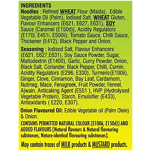 Wai Wai Ready To Eat Veg Masala Flavoured Instant Noodles, 65 g - Image 3