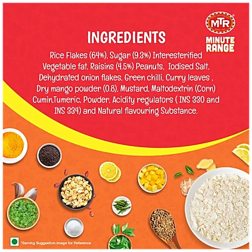 MTR Khatta Meetha Poha, 60 g Pouch - Image 3