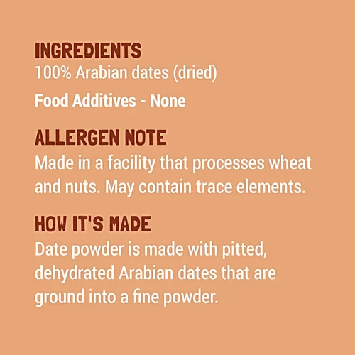 Slurrp Farm Dates Powder – Made From Premium Arabian Dates/Kharek, 300 g - Image 4