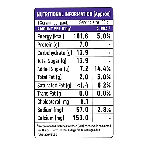 Milky Mist Blueberry Greek Yogurt, 100 g Cup - Image 4