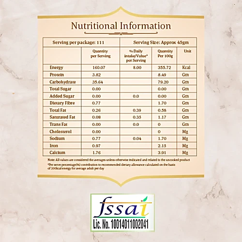 Daawat Rozana Gold Basmati Rice, 5 kg Pouch - Image 4