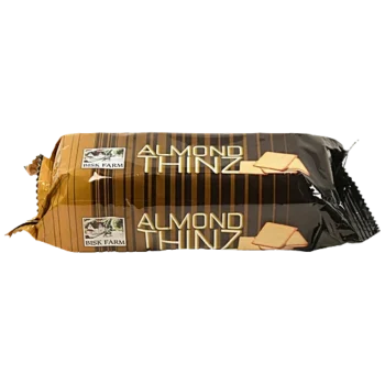 Bisk Farm Thinz - Almond, Light & Crispy, Teatime Snack, 50 g Pouch