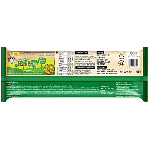 Maggi Nutri-Licious Masala Veg Atta Instant Noodles,435 g (6x72.5 g) - Image 3