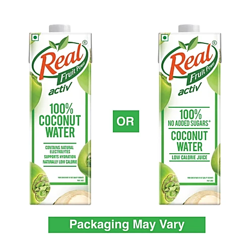 Real Activ Coconut Water, 1 L - Image 4
