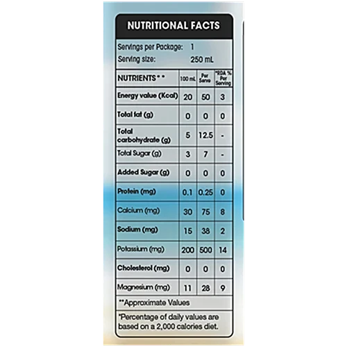 Cocomama Organic Coconut Water, 250 ml Tetra Pak - Image 4