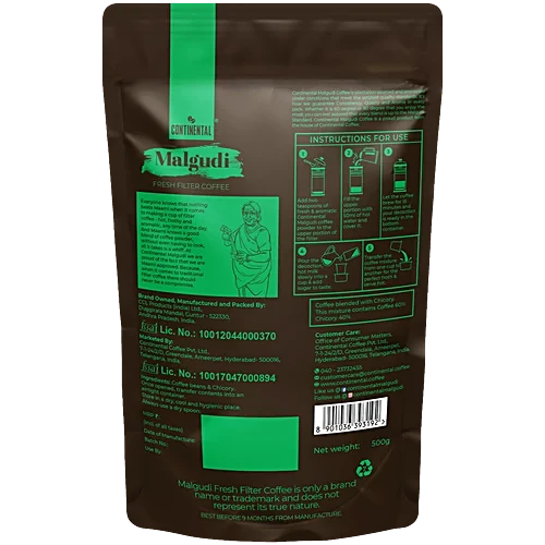 Continental Malgudi 60 Degree Fresh Filter Coffee, 500 g - Image 3