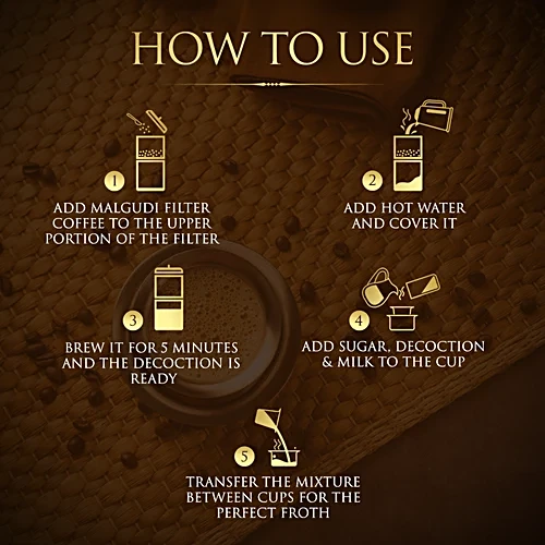 Continental Malgudi 60 Degree Fresh Filter Coffee, 500 g - Image 5