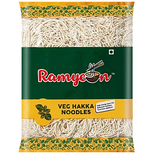 Ramyeon Veg Hakka Noodles - Zero Fat, Free From Additives, 1 kg - Image 3