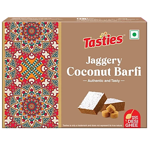 Tasties Jaggery Coconut Barfi, 200 g - Image 3